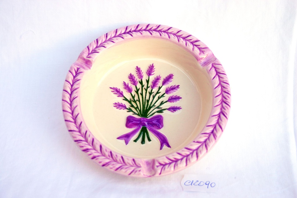 POSACENERE CERAMICA LAVANDA 