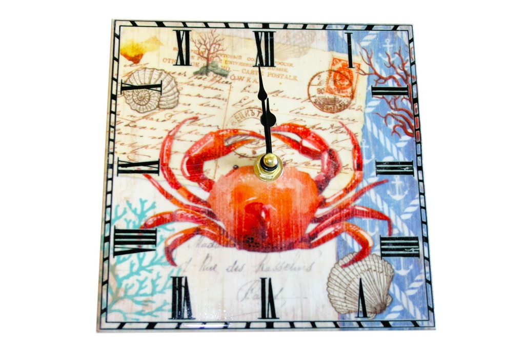 OROLOGIO CERAMICA GRANCHIO 15*15 CM 