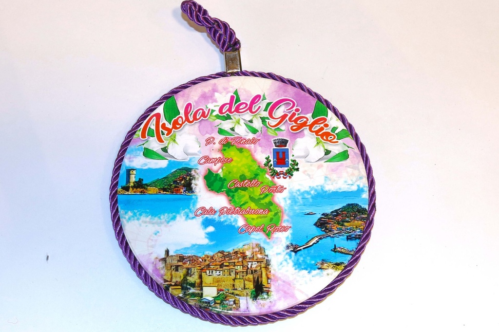 SOTTOPENTOLA CER D'APP. IS DEL GIGLIO DIAM 13.5 CM 