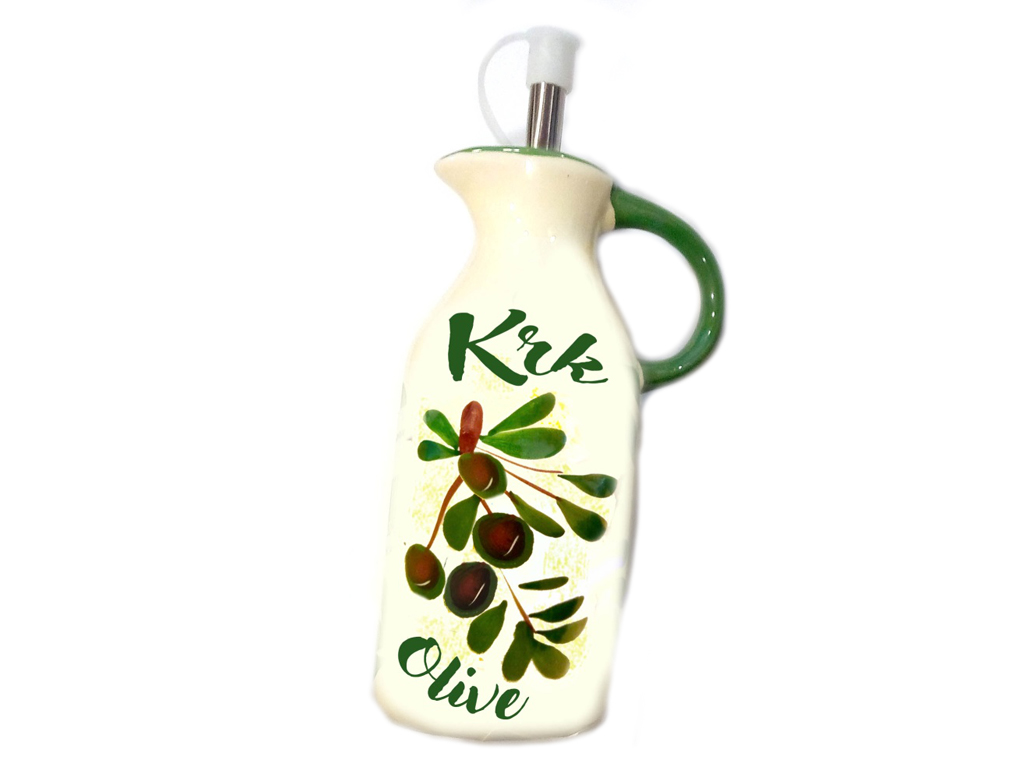 BOTTIGLIA CERAMICA OLIO RAB OLIVE 
