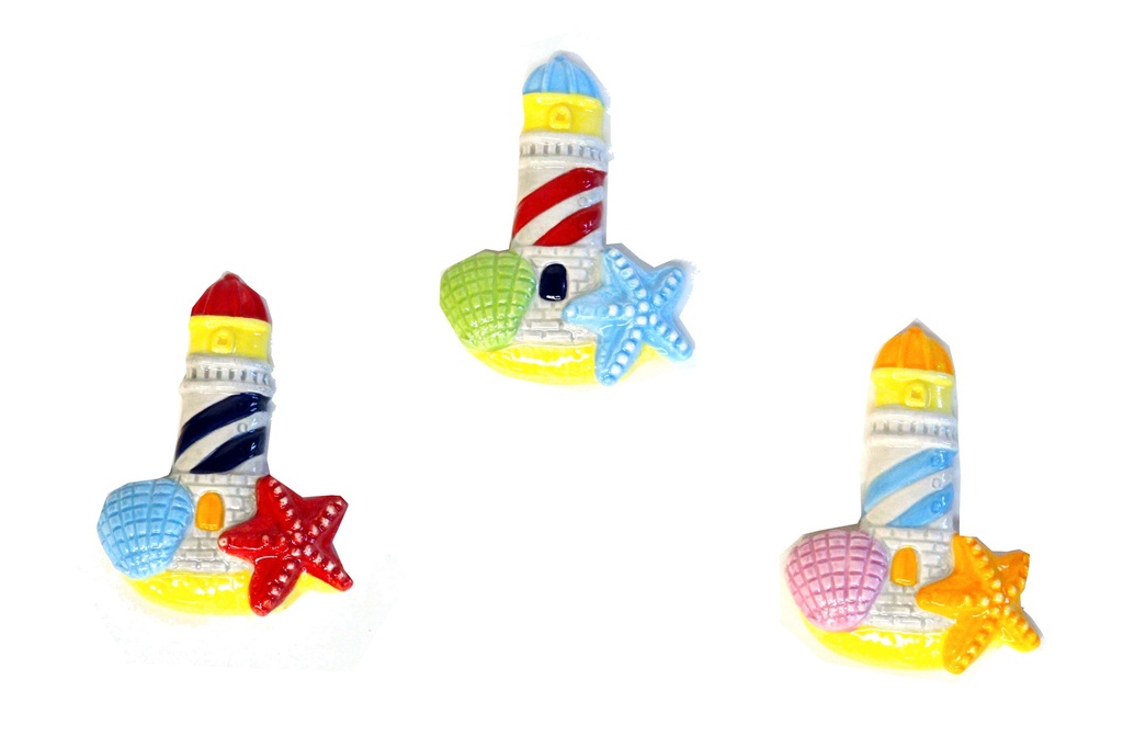 MAGNETE CERAMICA FARO 3 COL ASS 7*5*1 CM 