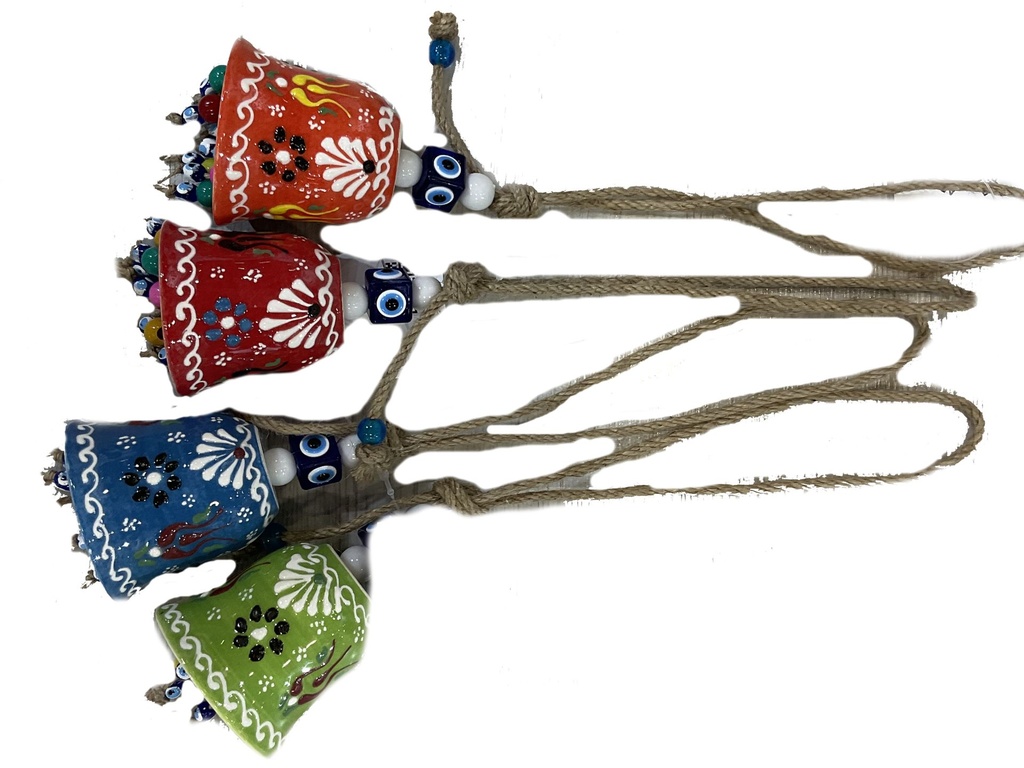 SCACCIPENSIERI CERAMICA CON 1 CAMPANELLA 