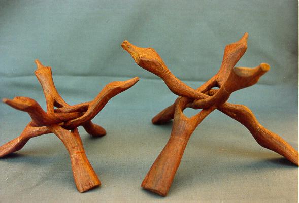 PIEDISTALLO LEGNO 12" CM 30 