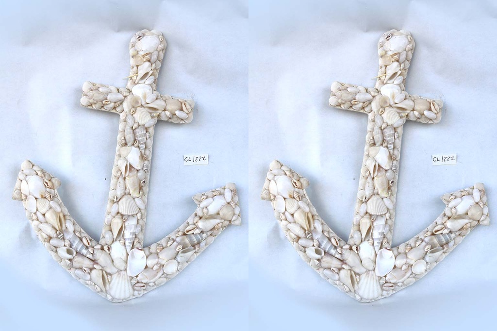 ANCORA D'APP C/CONCH BIANCHE - CM 27*32 