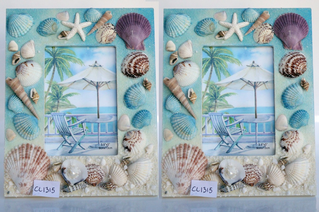 PORTAFOTO CONCHIGLIA CM 15*19 CM 