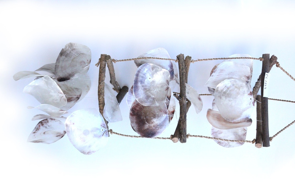 SCACCIAP 3 TRIANGOLI LEGNO C/PLACUNA H 60 CM 