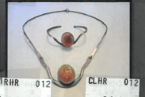 COLLANA  RAME E CONCHIGLIA 