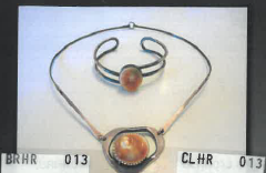 COLLANA  RAME E CONCHIGLIA 