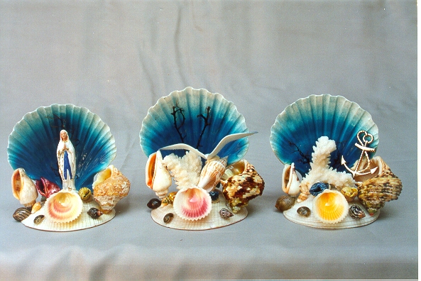 CAPPASANTA MIGNON DIPINTA H.11 GABBIANO 