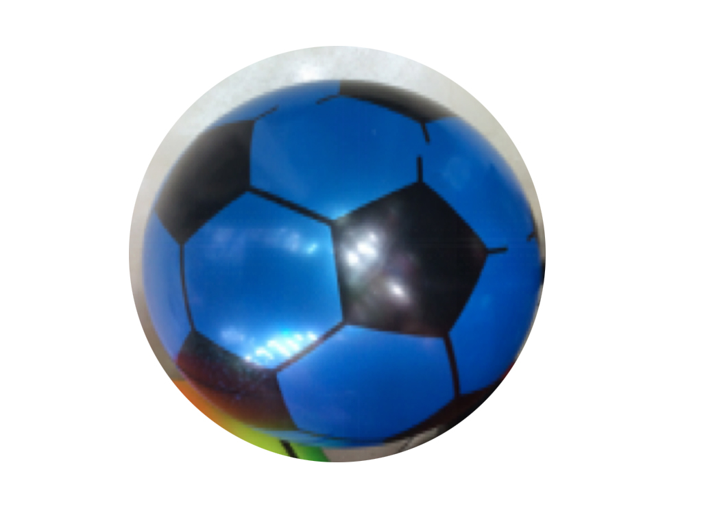 PALLA GOMMA COLORI QUADRONI 