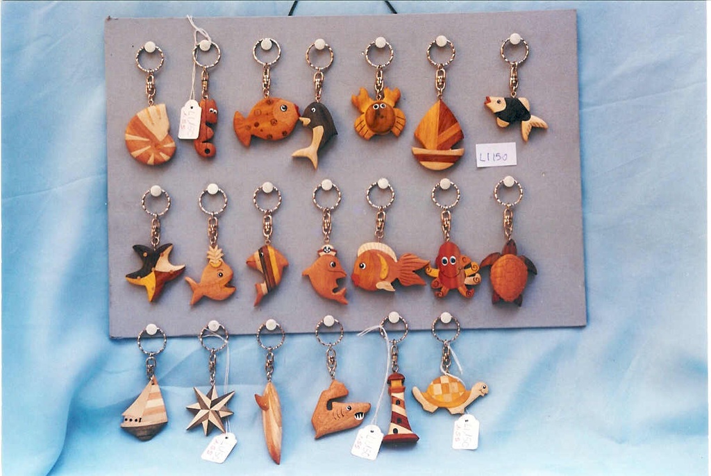 PORTACHIAVE LEGNO SOGG. MARINI 