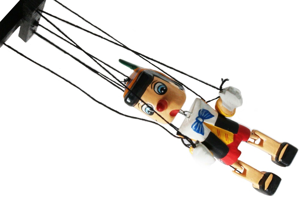 PINOCCHIO LEGNO BURATTINO CM 25 