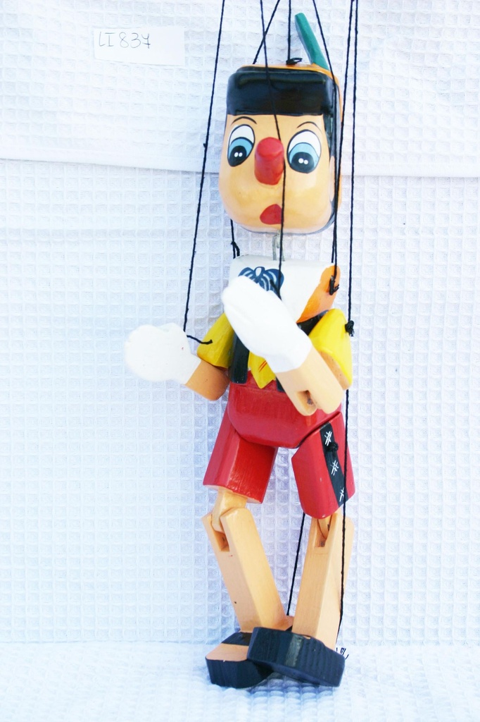PINOCCHIO LEGNO BURATTINO CM 30 
