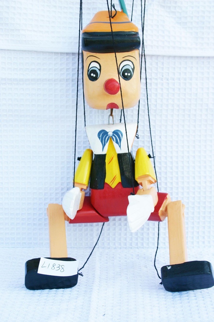 PINOCCHIO LEGNO BURATTINO CM 40 