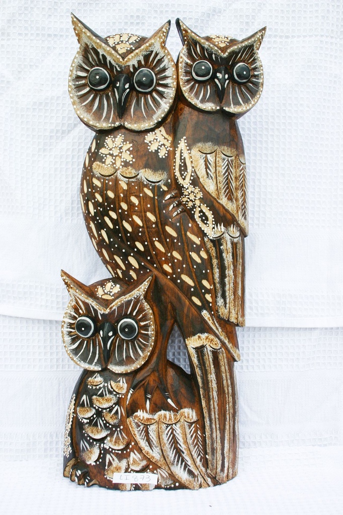 FAMIGLIA GUFI LEGNO CM 50 