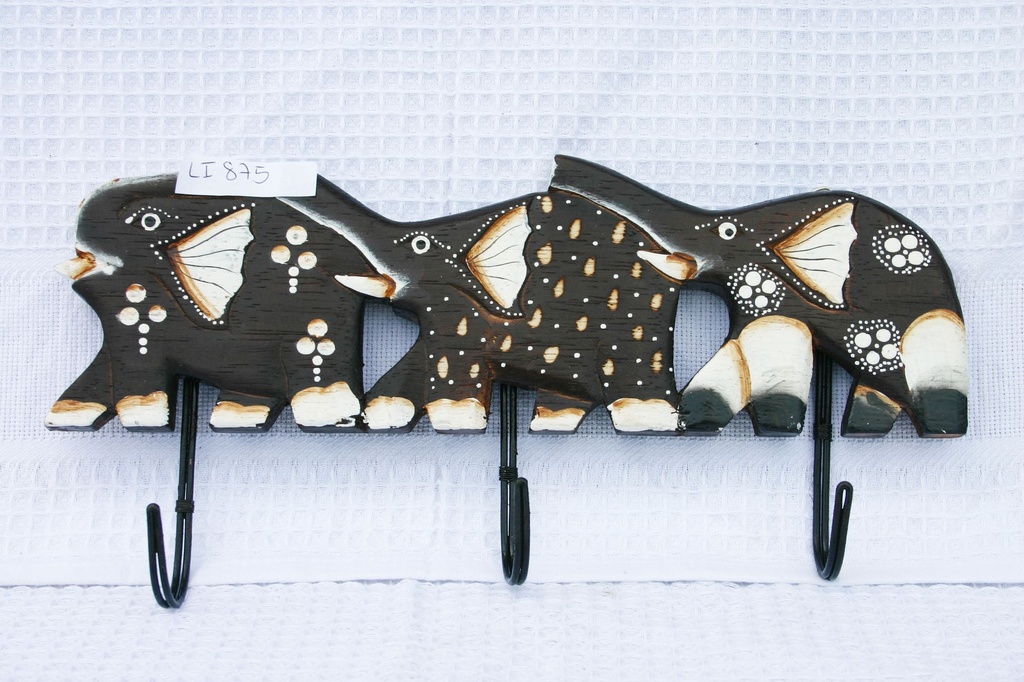 APPENDINI LEGNO ELEFANTI ASS. 