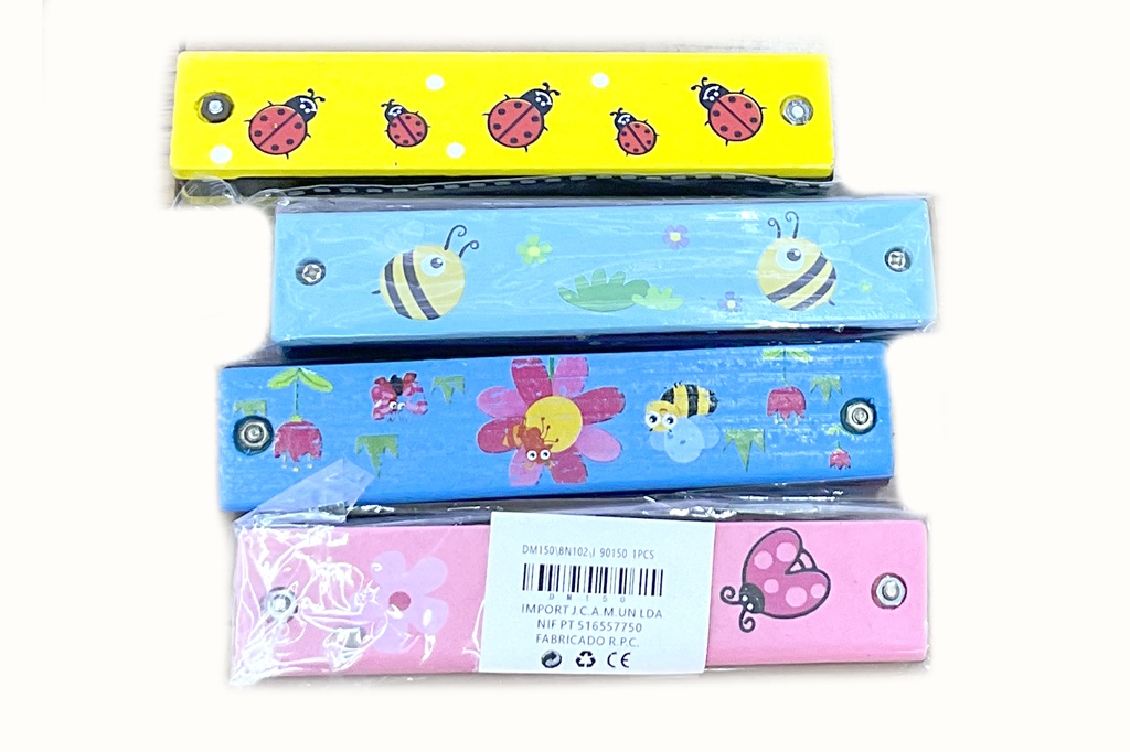 FISARMONICA LEGNO 6 COL ASS 