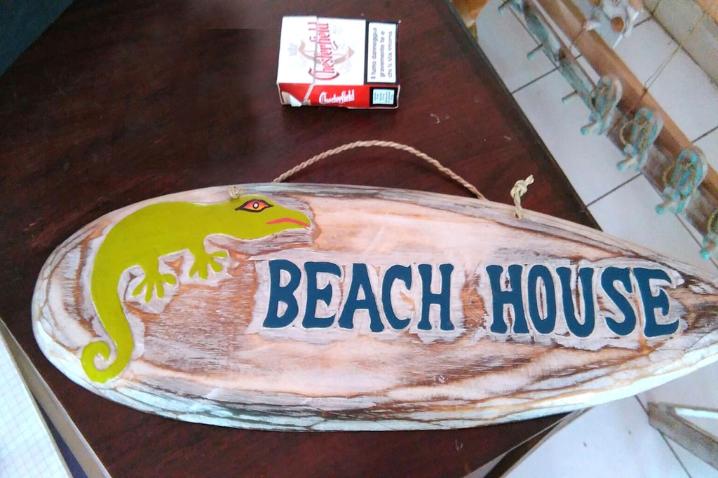 TAVOLA SURF DA APPENDERE TARTA C/SCRITTA CM 16*52 