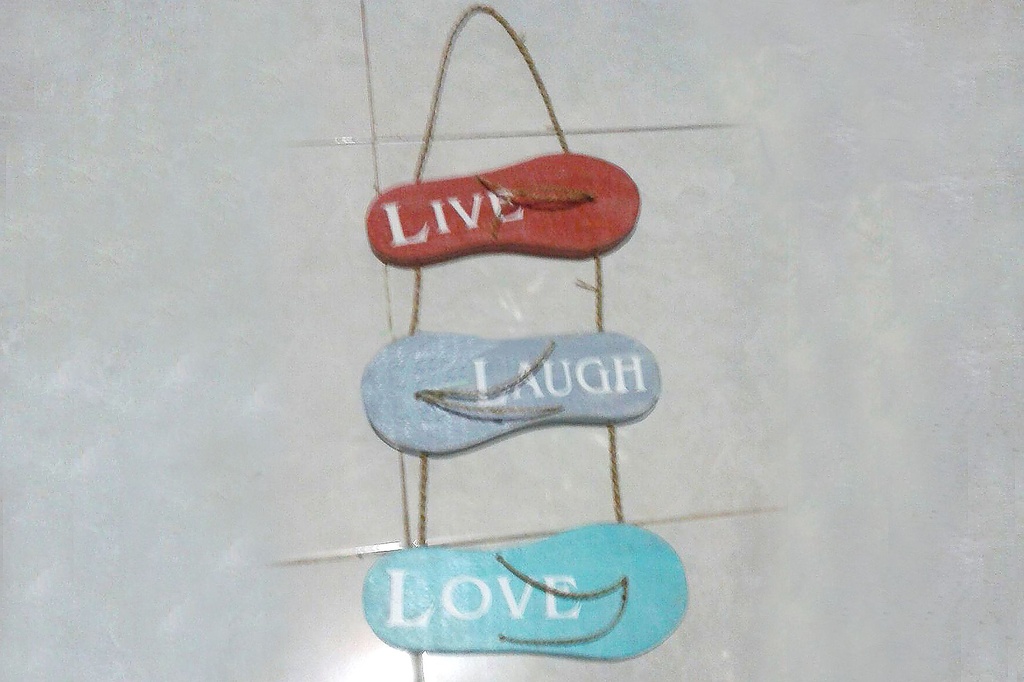 CORDA D'APP C/3 CIABATTINE+SCRITTE CM 26*48 6 MOD 