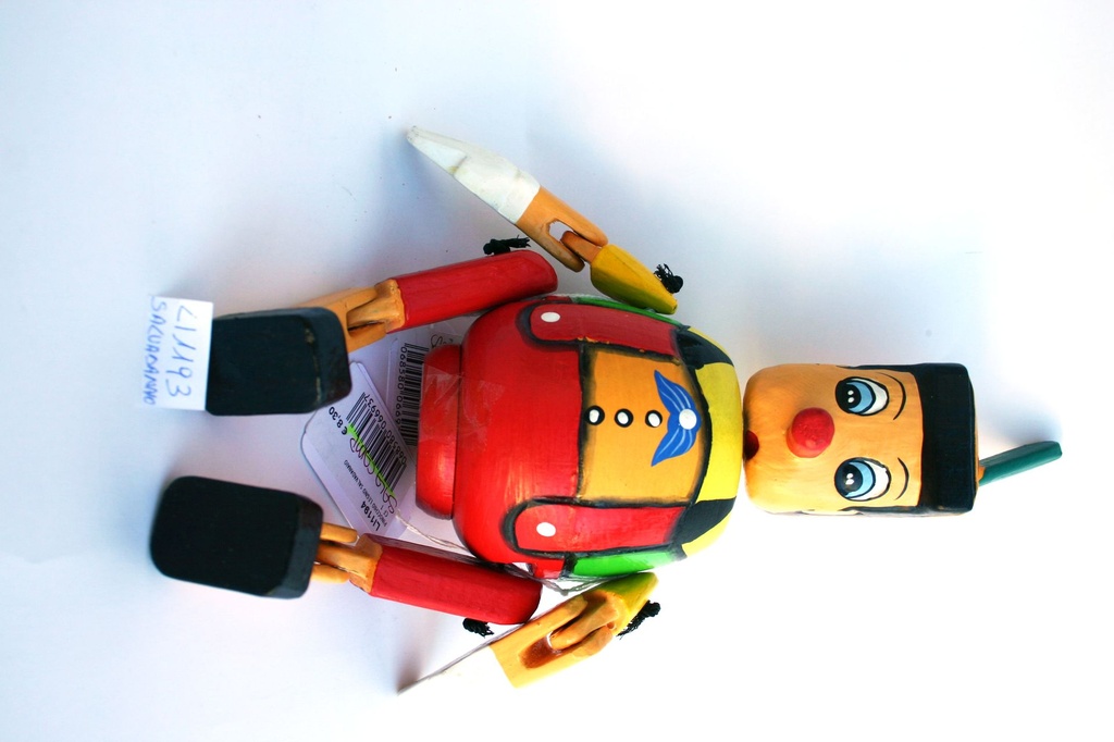 PINOCCHIO LEGNO SALVADANAIO 