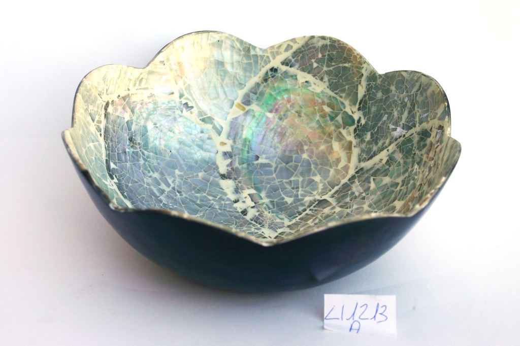 CIOTOLINA CONCH LAM. HALIOTIS VERDE DIAM CM 15.5*6 