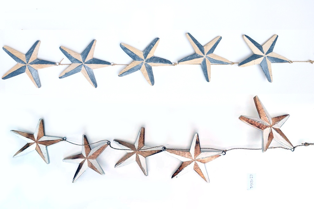 CORDA C/5 STELLE LEGNO BIANCHE 