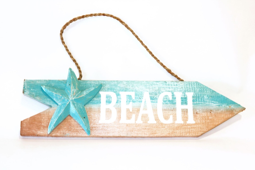 FRECCIA LEGNO D'APPENDERE BEACH+STELLA 