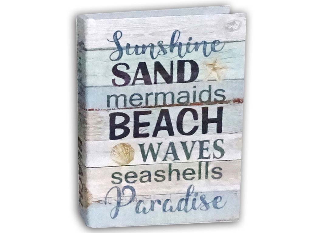 SCATOLA LIBRO LEGNO 23.2*17.2*5.3 CM 