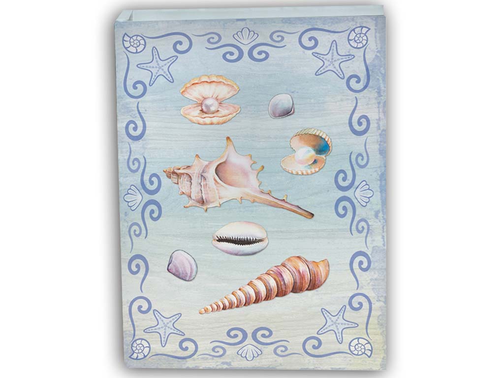 SCATOLA LIBRO LEGNO 23.2*17.2*5.3 CM 