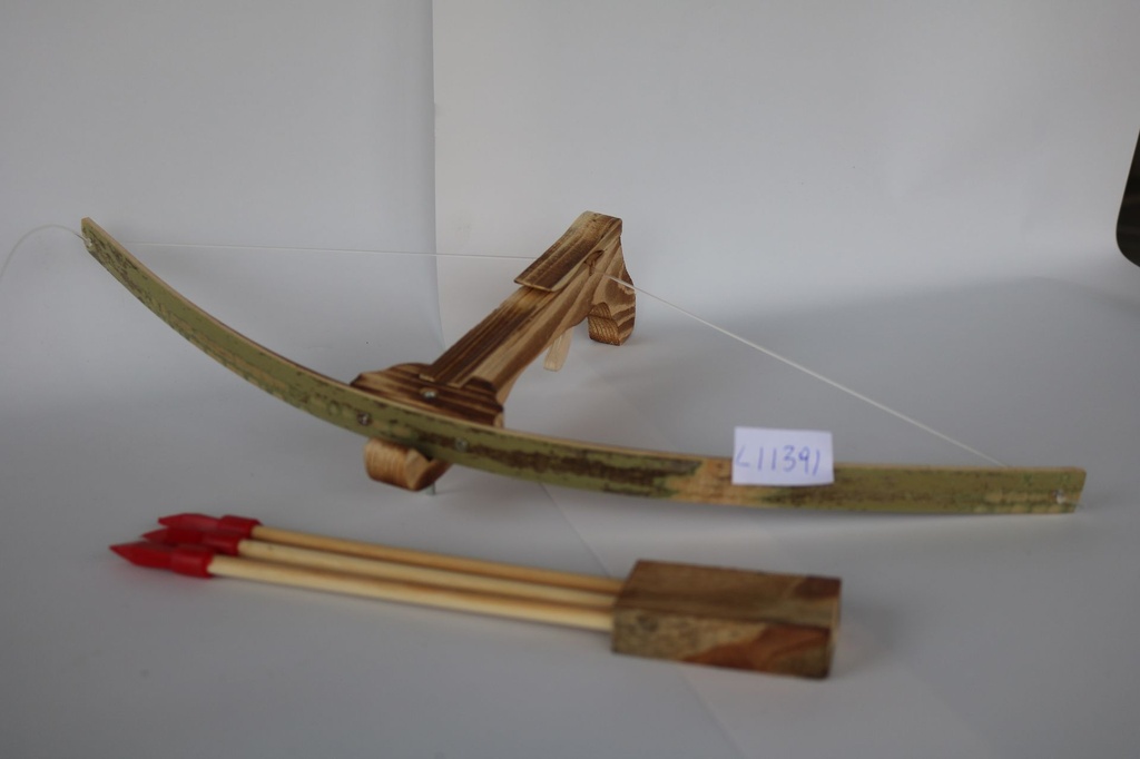 BALESTRA LEGNO C/3 FRECCE CM 35*35 