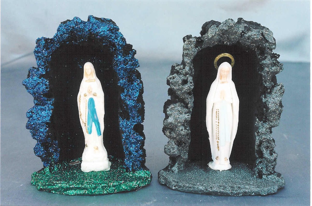 GROTTA RESINA C/MADONNA CM.8 