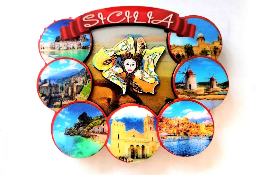 MAGNETE MDF SICILIA VEDUTE 
