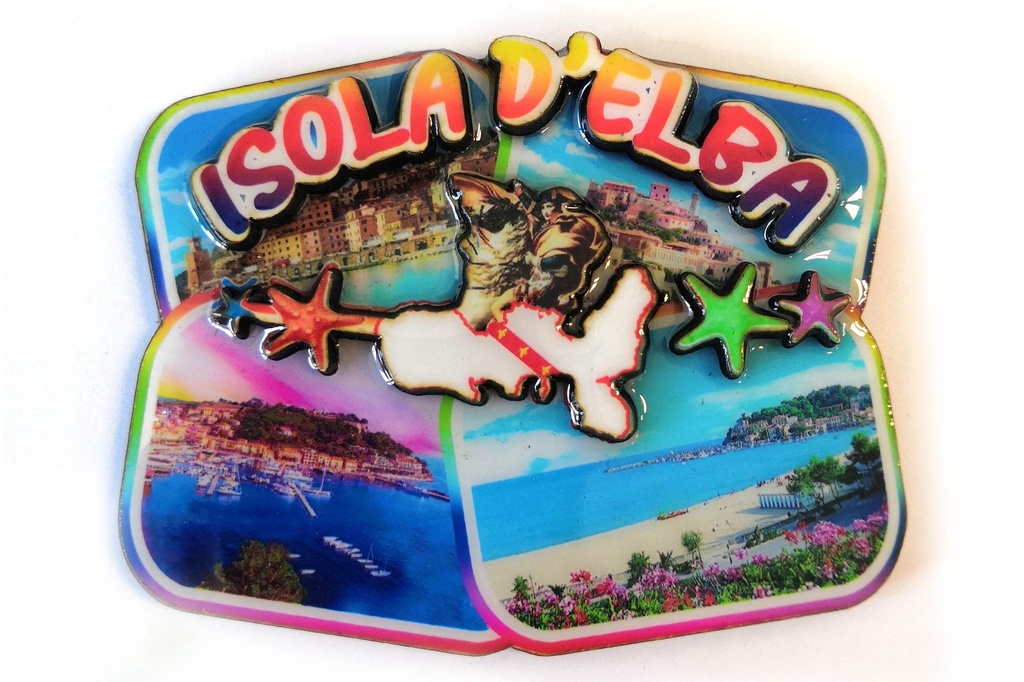 MAGNETE MDF ISOLA D'ELBA 4 FOTO 