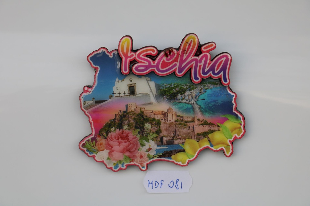 MAGNETE MDF VEDUTA ISCHIA 