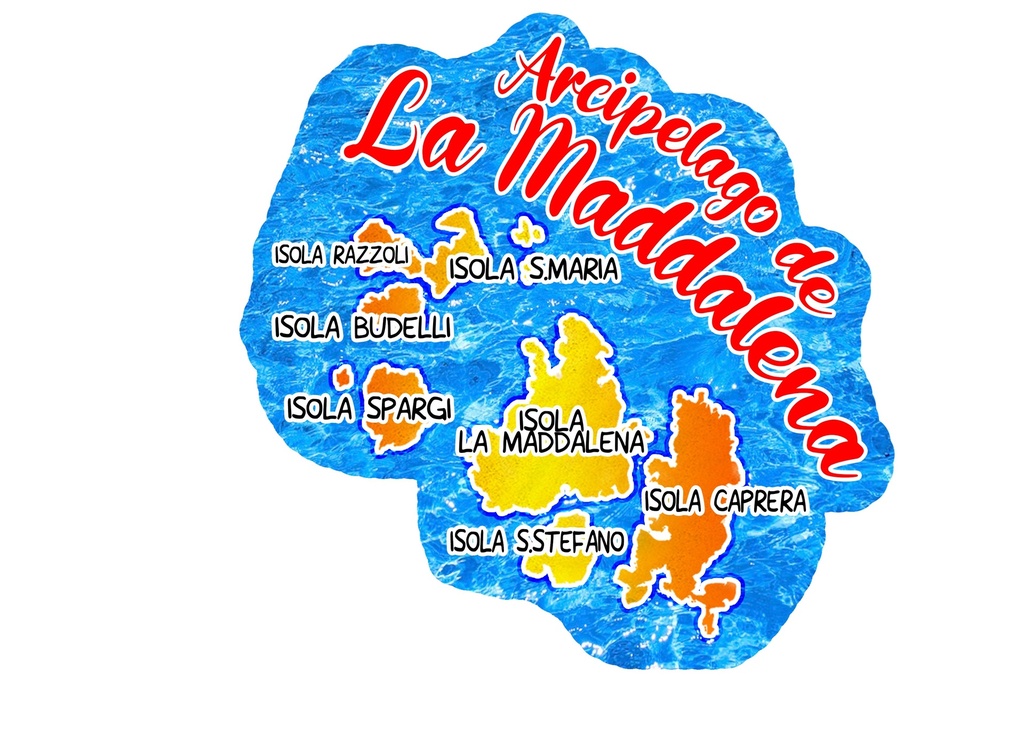 MAGNETE MDF LA MADDALENA 2 STRATI 