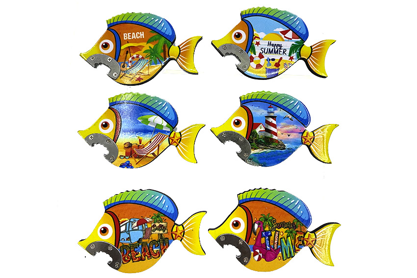 MAGNETE MDF APRIBOTT PESCE 6 MOD ASS 6.5*10.5 CM 