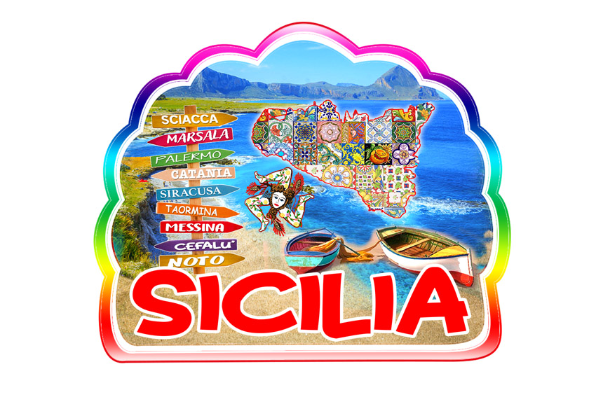 MAGNETE EVA NUVOLA SICILIA 