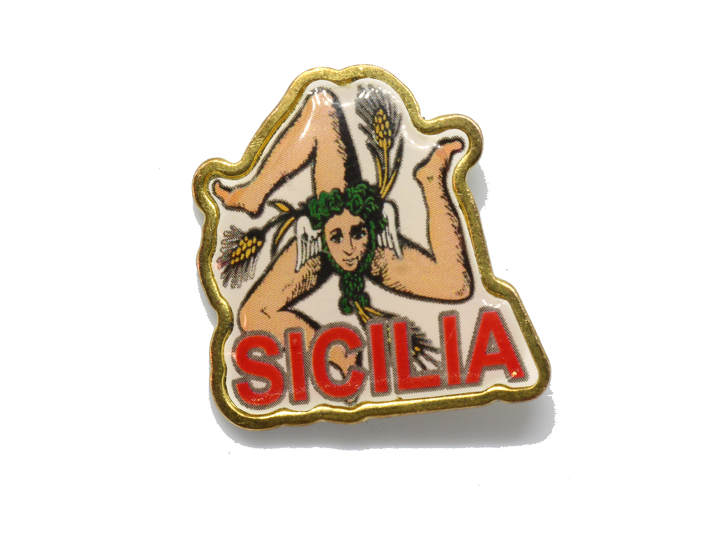 SPILLA METALLO TRINACRIA SICILIA 