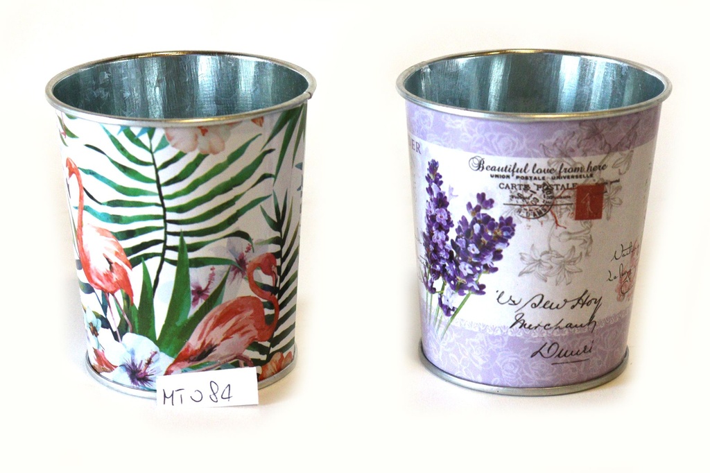 VASETTO METALLO 7*7.5 CM 2 MOD ASS 