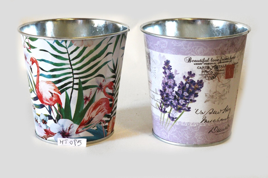 VASETTO METALLO 10*10 CM 2 MOD ASS 