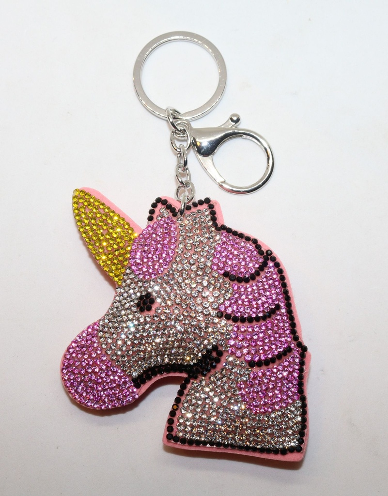 PORTACHIAVI UNICORNO COL.ASS. 