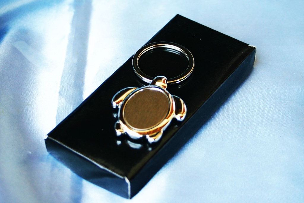 PORTACHIAVE MET.TARTARUGA PERS. C/SCATOLA 