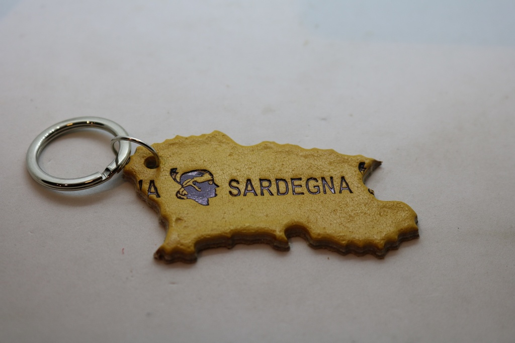 PORTACHIAVI FORMA SARDEGNA 