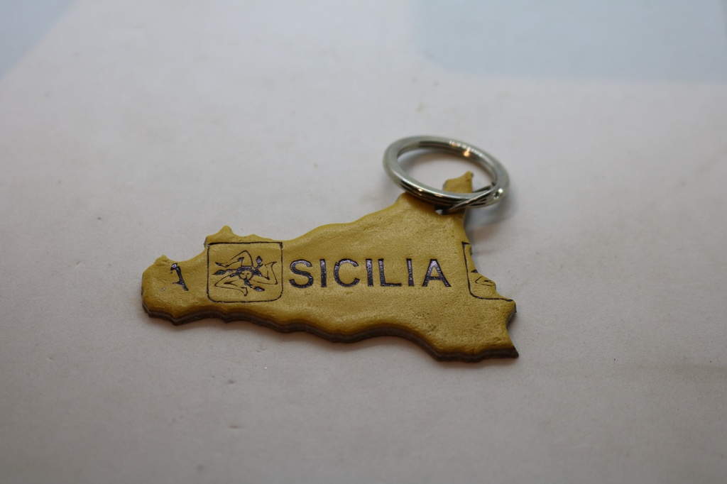 PORTACHIAVI FORMA SICILIA 
