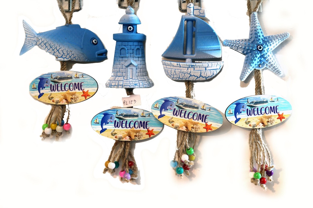 SCACCIAPENSIERI PLASTICA WELCOME MOD ASS 