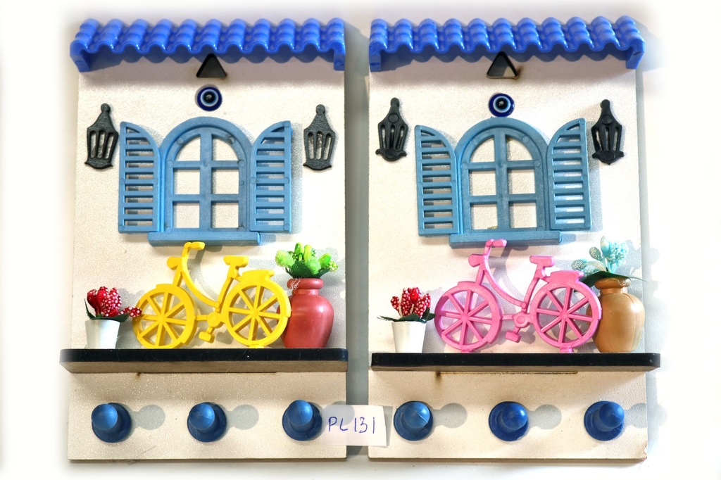 PORTACHIAVE PLASTICA CASETTA 