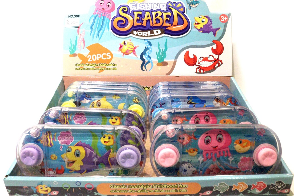 GIOCHI PLASTICA C/ACQUA OVALE 24 PZ/CONF