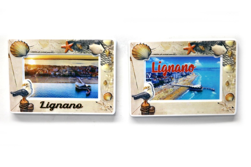 MAGNETE PLASTICA CORNICE LIGNANO 