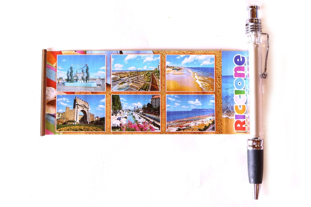 PENNA SCATTO C/PERGAMENA RICCIONE 