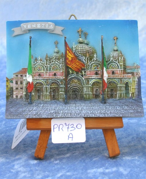 VEDUTA RES.3X4" VENEZIA BASILICA S.MARCO 